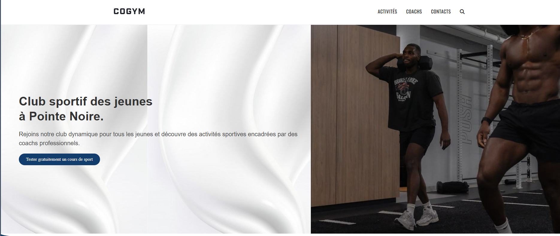 Cogym - Site web pour s'exercer