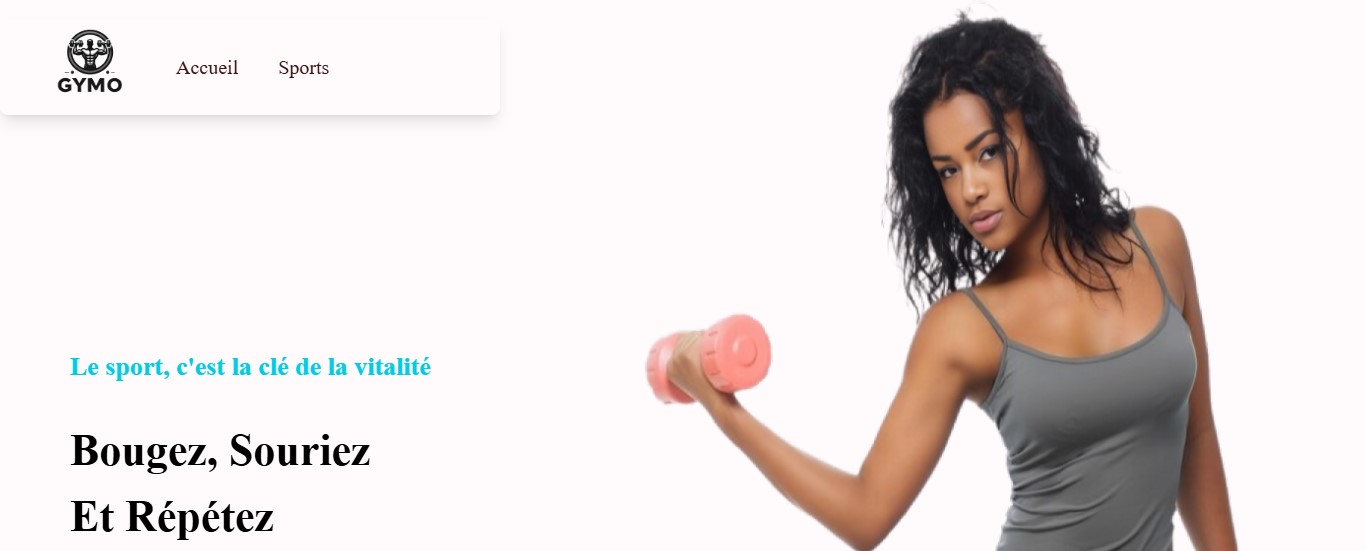 Gymo - Application web pour s'exercer