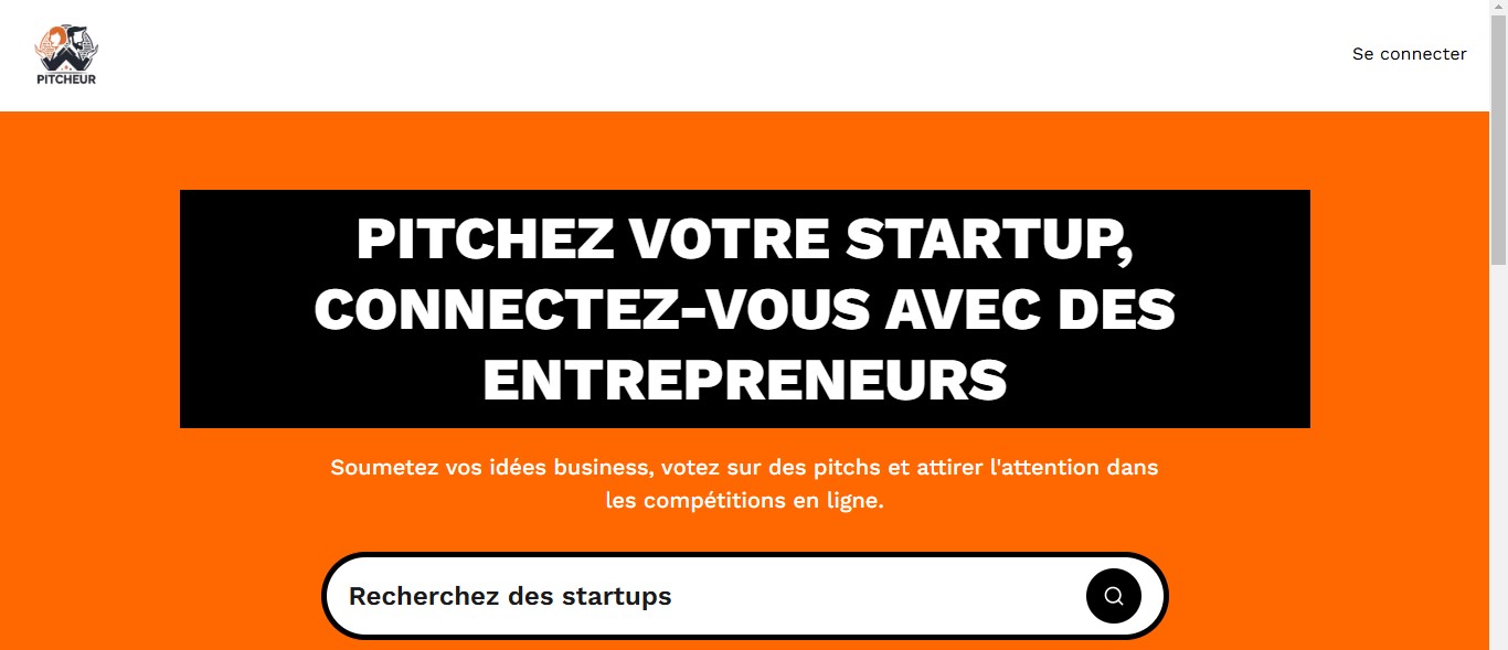 Pitcheur - Application web pour entrepreneurs